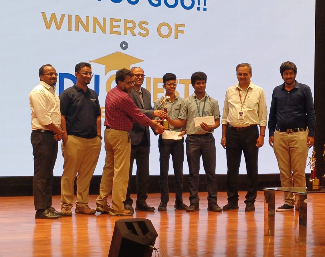 WON FIRST PLACE WITH CASH PRIZE OF Rs.25,000